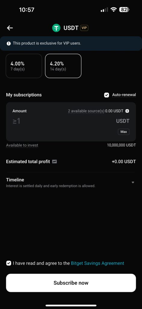 simple earn vip 